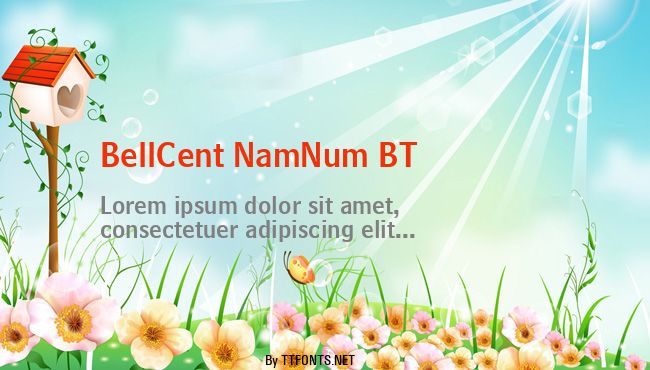 BellCent NamNum BT example